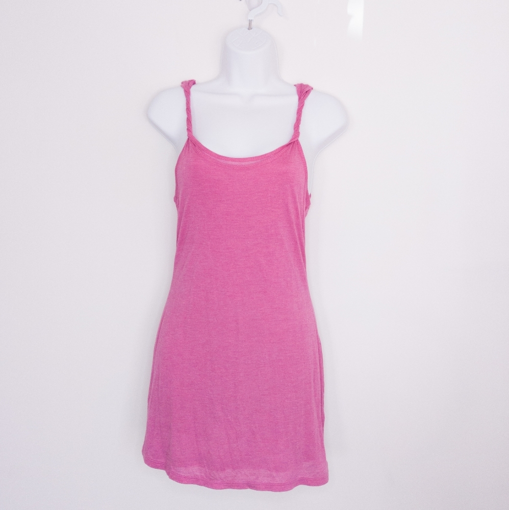 Banana Republic Women's Twisted Strap Tank Top Small Pink Purple Shirt